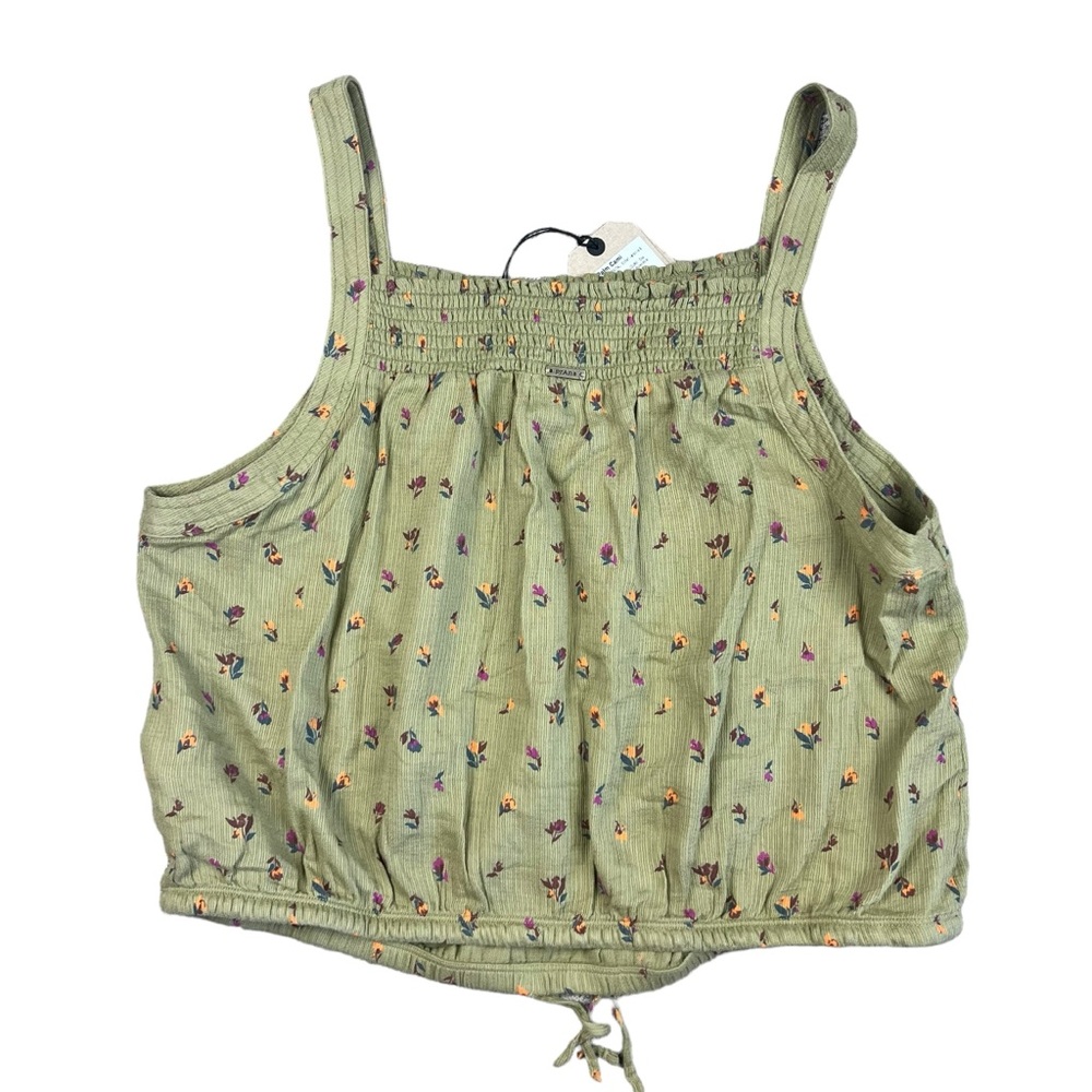 Prana little palm cami NEW sweet grass meadow women’s SZ L - Picture 4 of 7